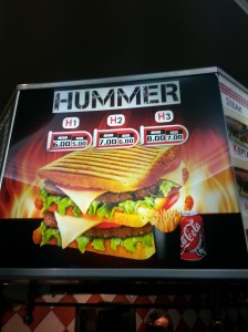I think the name says it all but also very reminiscent of a Big Mac. HA!