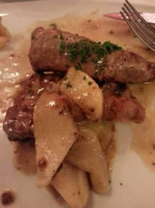 Yes, this picture was taken after I had already started eating...I got excited and forgot about you guys!